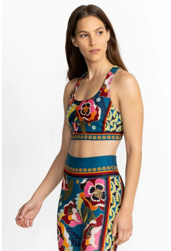 Women Bee Active Reversible Sports Bra Studio Johnny Was Active