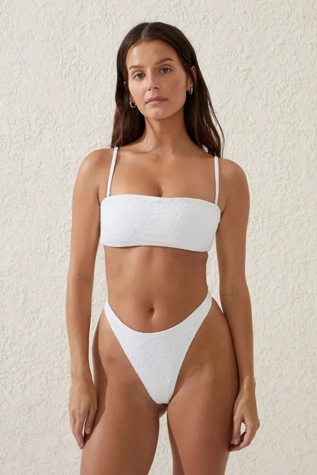 Women Bikinis Cotton On Bandeau Bikini Top Creamlace Women Bikinis Cotton On Bandeau Bikini Top Creamlace