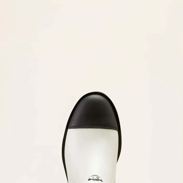Women Booties Ariat Wexford Lug Milton Menasco Boot Bright Whiteblack Women Booties Ariat Wexford Lug Milton Menasco Boot Bright Whiteblack