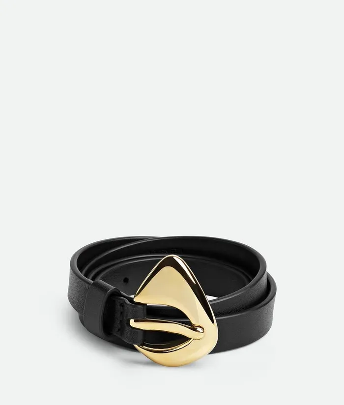 Women Bottega Veneta Belts Fin Belt Black