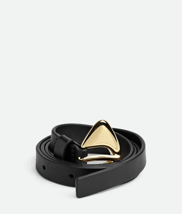 Women Bottega Veneta Belts Fin Belt Black