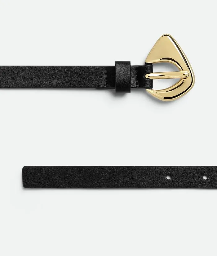 Women Bottega Veneta Belts Fin Belt Black