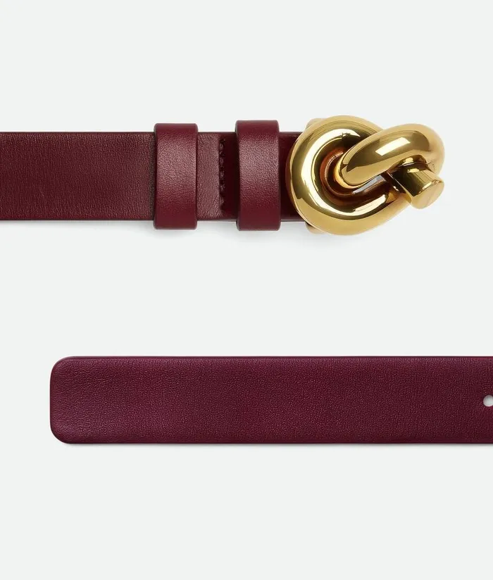 Women Bottega Veneta Belts Knot Belt Barolo