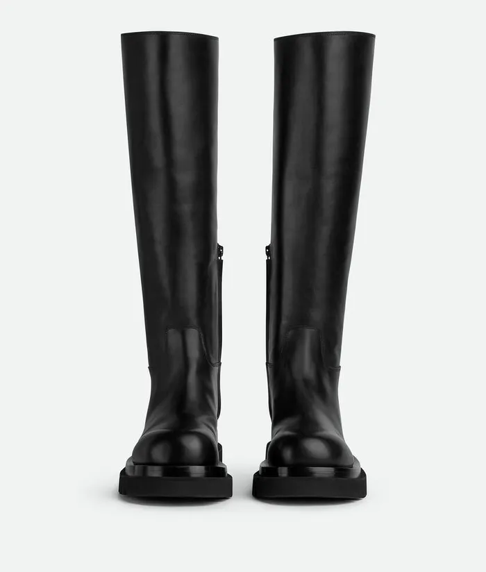 Women Bottega Veneta Boots Lug Boot Black