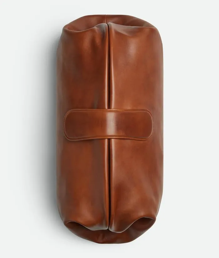 Women Bottega Veneta Clutch Maxi Lauren 1980 Light Wood