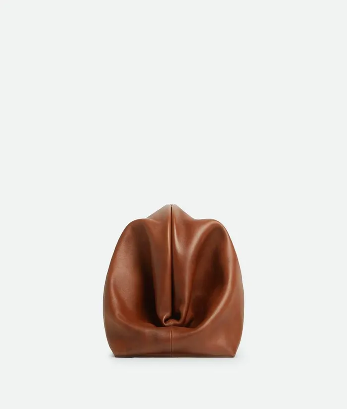 Women Bottega Veneta Clutch Maxi Lauren 1980 Light Wood