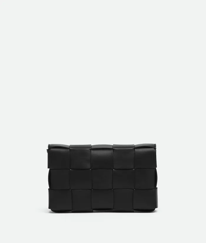 Women Bottega Veneta Crossbody Cassette Black
