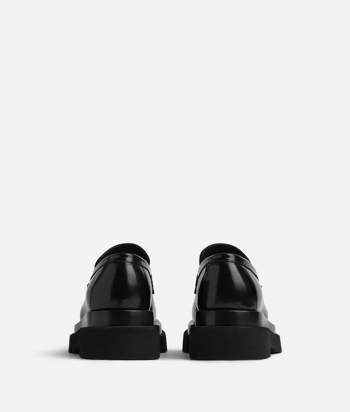 Women Bottega Veneta Flats Lug Loafer Black