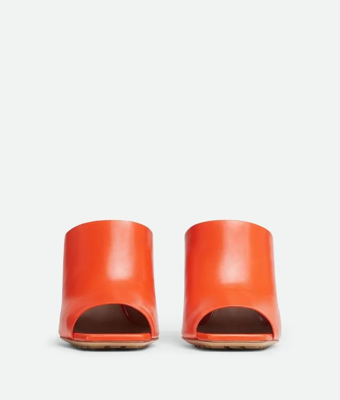 Women Bottega Veneta Sandals Knot Sandal New Orange