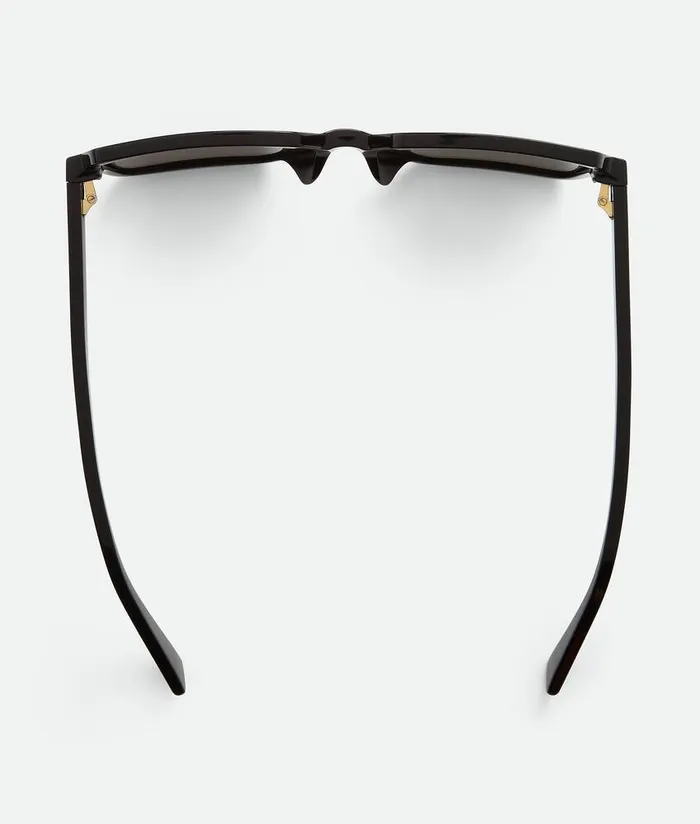 Women Bottega Veneta Sunglasses Soft Square Sunglasses Blackgrey