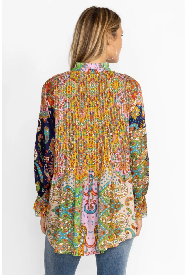 Women Braemar Kita Tunic Breamarnight Johnny Was Tops