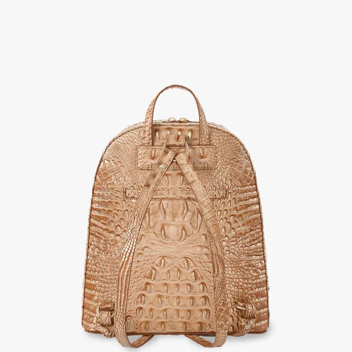 Women Brahmin Backpacks Nola Honey Brown Women Brahmin Backpacks Nola Honey Brown