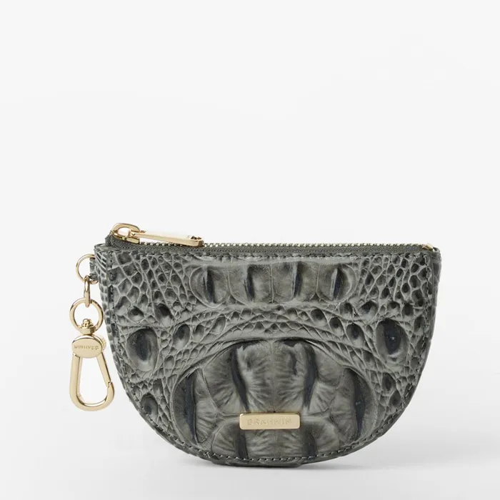 Women Brahmin Clip Ons and Keychains Britt Charcoal Zinnia