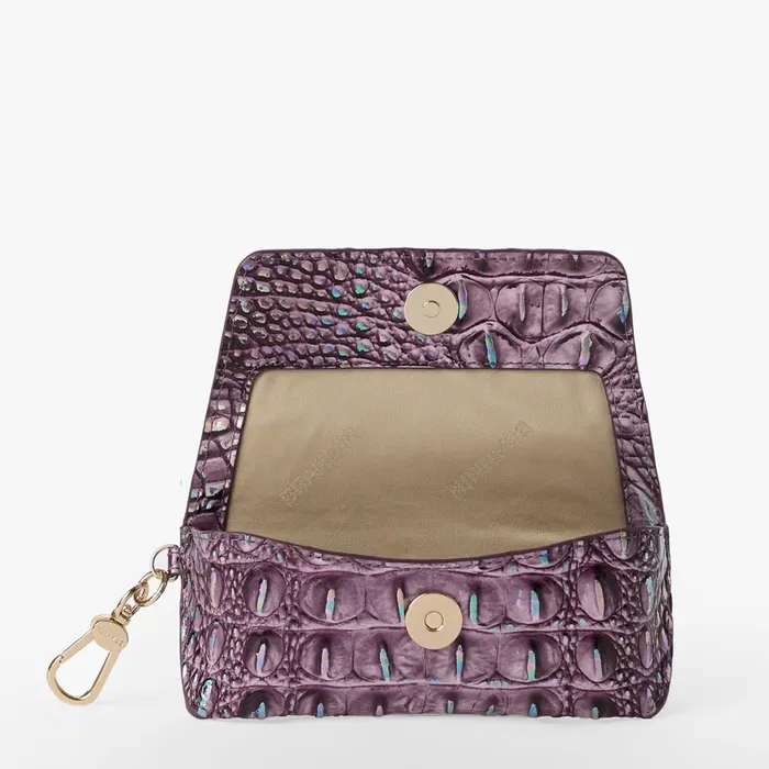 Women Brahmin Clip Ons and Keychains Elora Passion Purple Women Brahmin Clip Ons and Keychains Elora Passion Purple