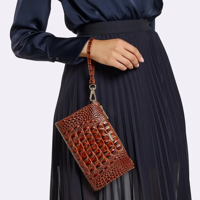 Women Brahmin Clutches Daisy Black Topsail Women Brahmin Clutches Daisy Black Topsail
