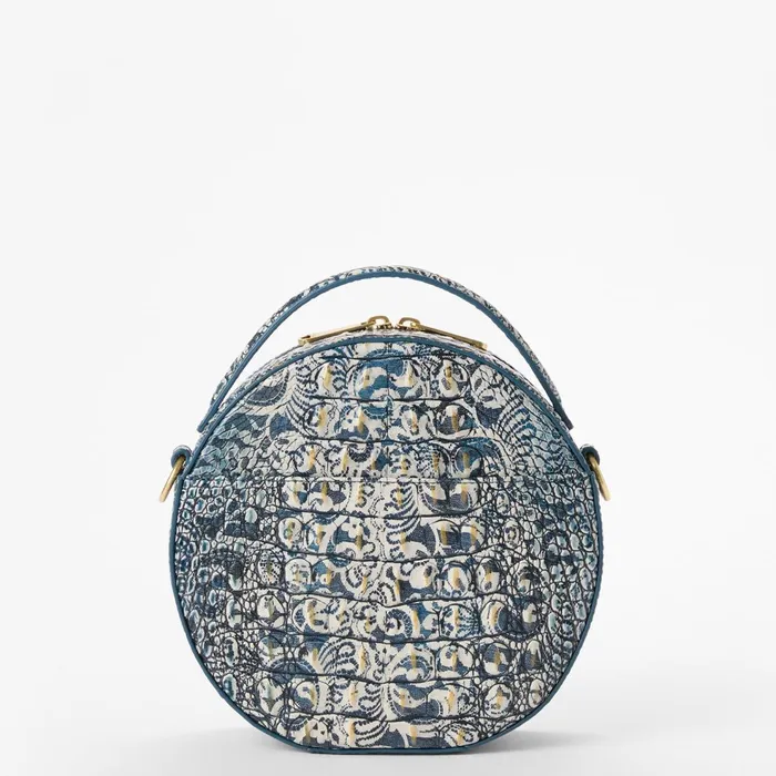 Women Brahmin Cosmetic Cases and Travel Lane Blue Filigree Melbourne Women Brahmin Cosmetic Cases and Travel Lane Blue Filigree Melbourne