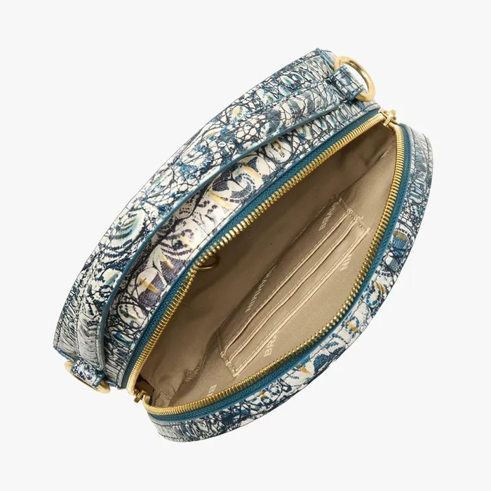 Women Brahmin Cosmetic Cases and Travel Lane Blue Filigree Melbourne Women Brahmin Cosmetic Cases and Travel Lane Blue Filigree Melbourne