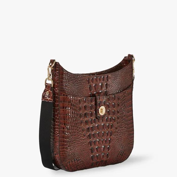 Women Brahmin Crossbodies Leia Pecan Melbourne Women Brahmin Crossbodies Leia Pecan Melbourne