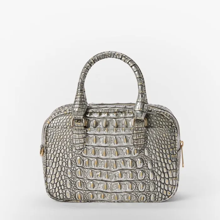 Women Brahmin Crossbodies Mara Chrome Melbourne Women Brahmin Crossbodies Mara Chrome Melbourne
