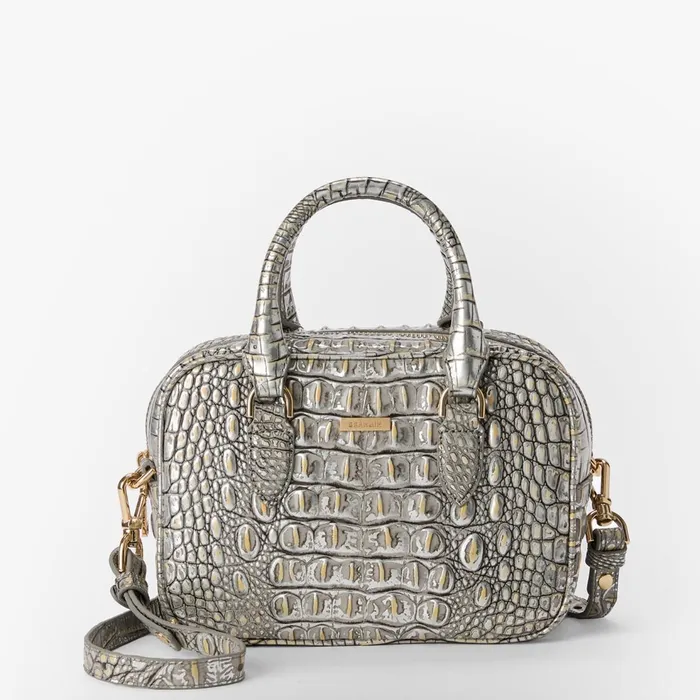 Women Brahmin Crossbodies Mara Chrome Melbourne Women Brahmin Crossbodies Mara Chrome Melbourne