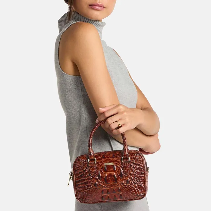 Women Brahmin Crossbodies Mara Chrome Melbourne Women Brahmin Crossbodies Mara Chrome Melbourne
