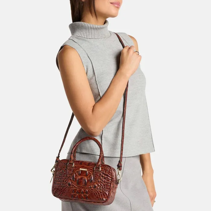 Women Brahmin Crossbodies Mara Chrome Melbourne Women Brahmin Crossbodies Mara Chrome Melbourne