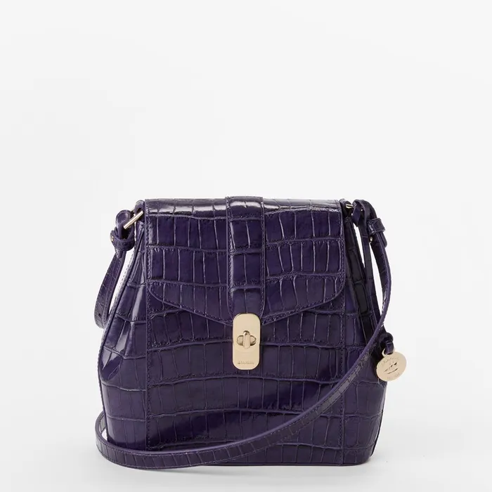 Women Brahmin Crossbodies Margo Voltage Violet Sirona