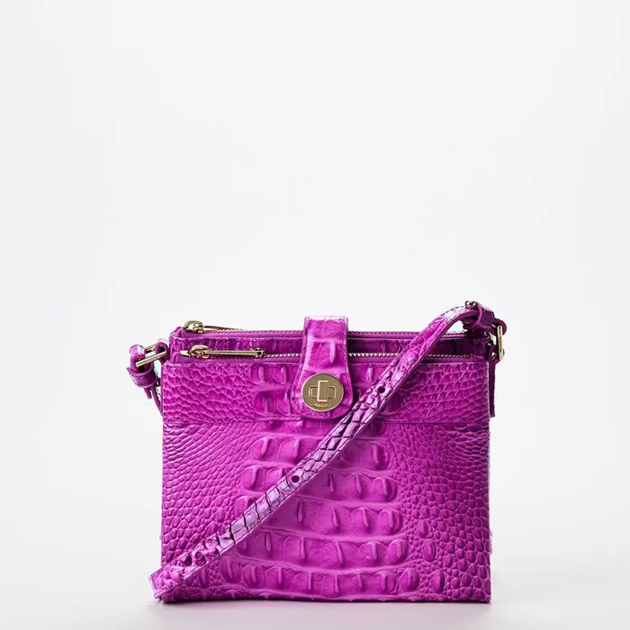 Women Brahmin Crossbodies Mina Deep Fuschia
