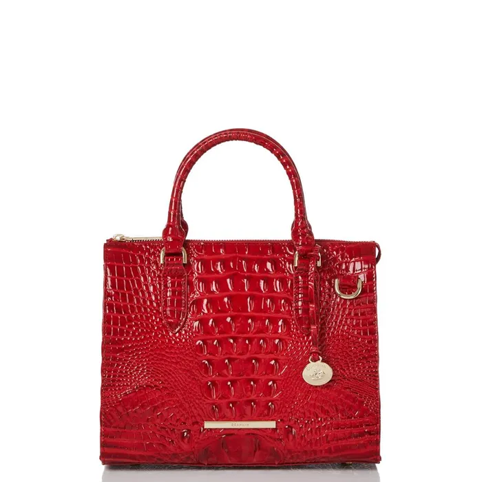 Women Brahmin Satchels Anywhere Convertible Carnation Melbourne