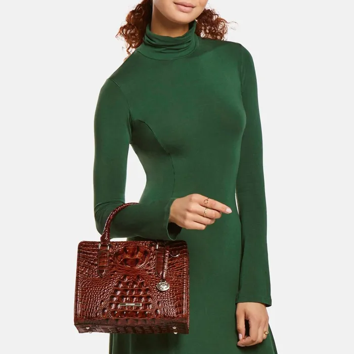 Women Brahmin Satchels Cami Chrysanthemum Ombre Women Brahmin Satchels Cami Chrysanthemum Ombre