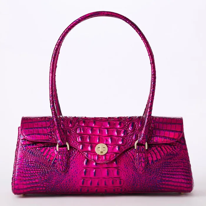 Women Brahmin Satchels Dayan Voltage Violet