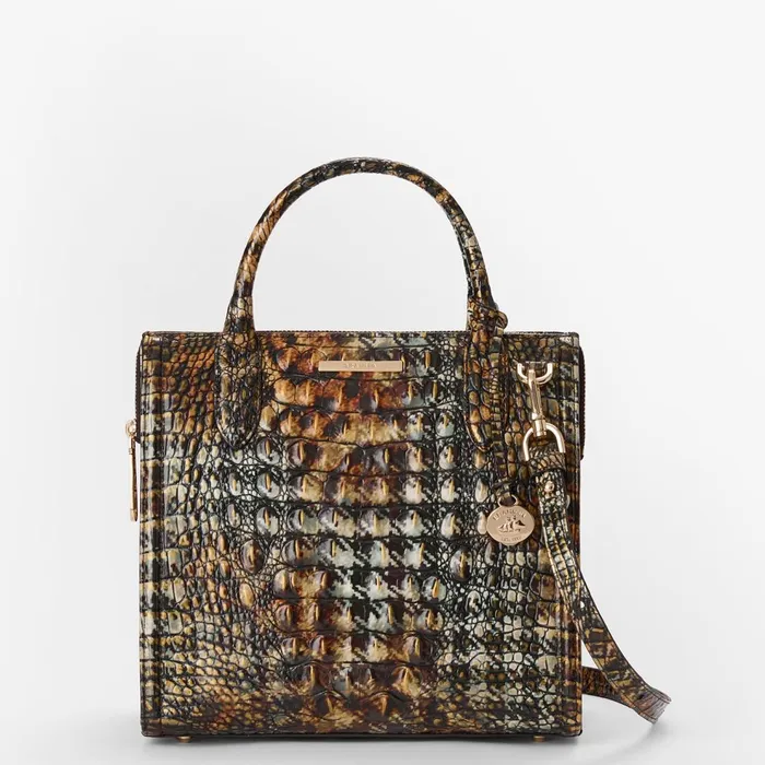 Women Brahmin Satchels Small Caroline Untamed Women Brahmin Satchels Small Caroline Untamed
