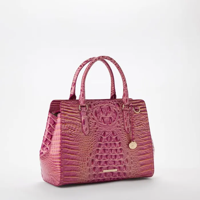 Women Brahmin Satchels Small Finley Rouge Blush Melbourne Women Brahmin Satchels Small Finley Rouge Blush Melbourne