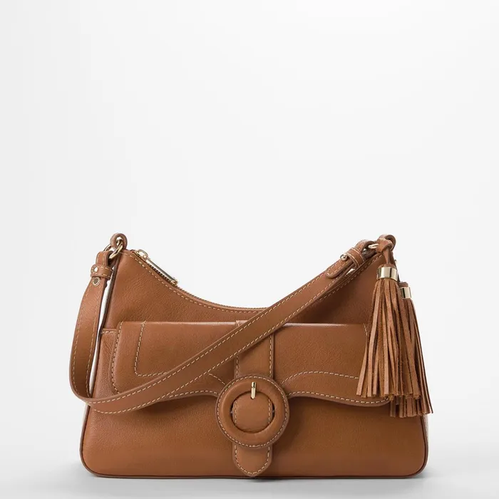 Women Brahmin Shoulder Bags Esme Tan Cloverly