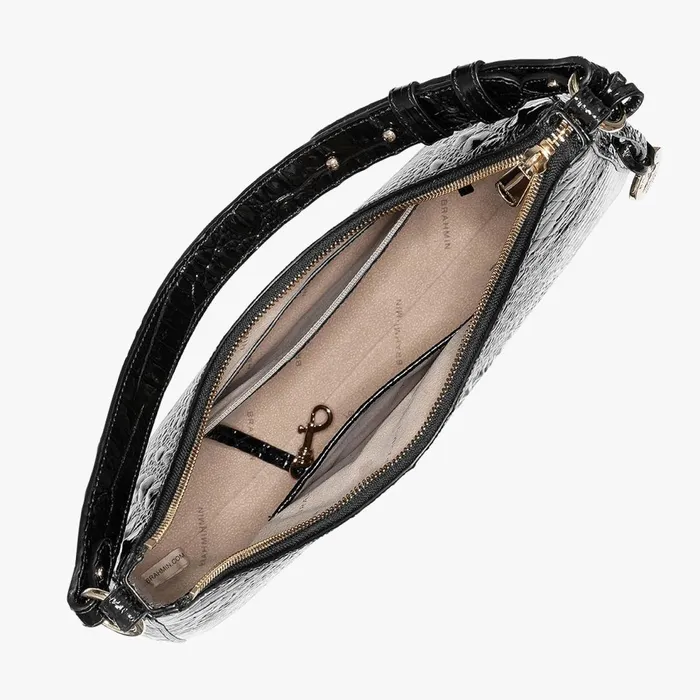 Women Brahmin Shoulder Bags Tabitha Black Melbourne Women Brahmin Shoulder Bags Tabitha Black Melbourne