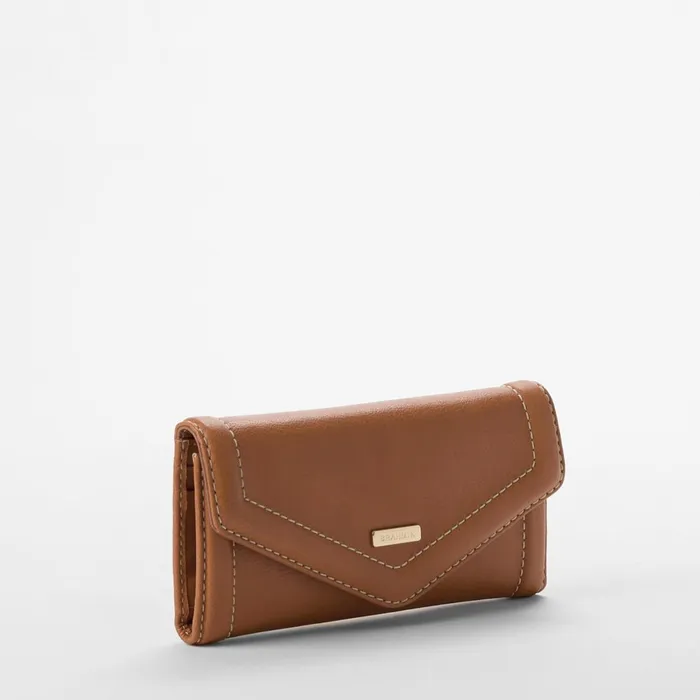 Women Brahmin Wallets and Wristlets Veronica Tan Cloverly Women Brahmin Wallets and Wristlets Veronica Tan Cloverly