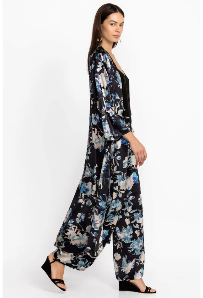 Women Chryssy Charmeuse Wrap Kimono Chryssy Johnny Was Kimonos