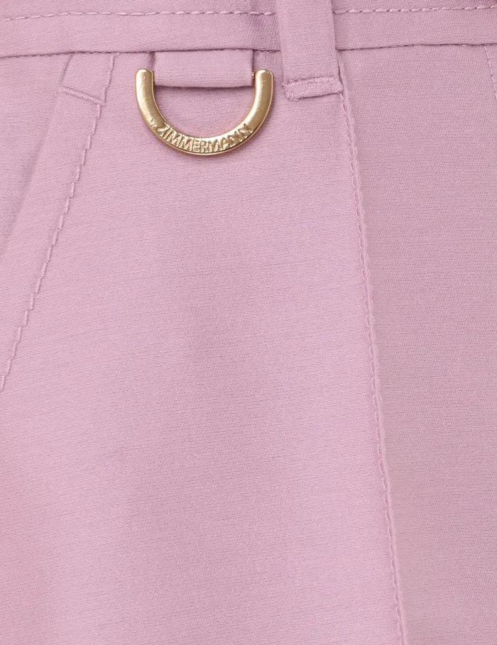 Women Clothing Zimmermann Illustration Wide Leg Pant Lilac