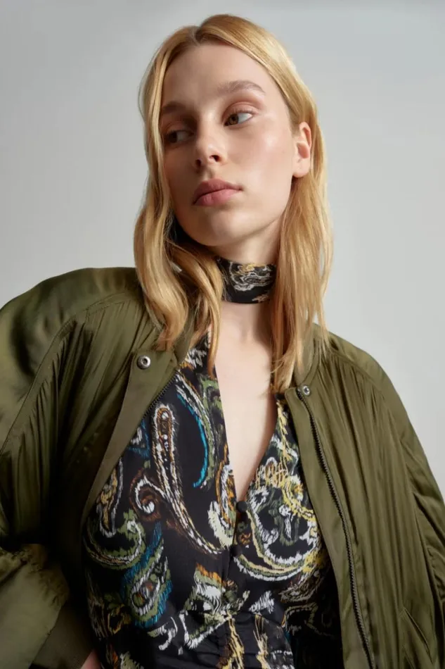 Women Coats and Jackets Lala Berlin Jacket Jordin 8211 Polyester Mix 8211 Olive Women Coats and Jackets Lala Berlin Jacket Jordin 8211 Polyester Mix 8211 Olive