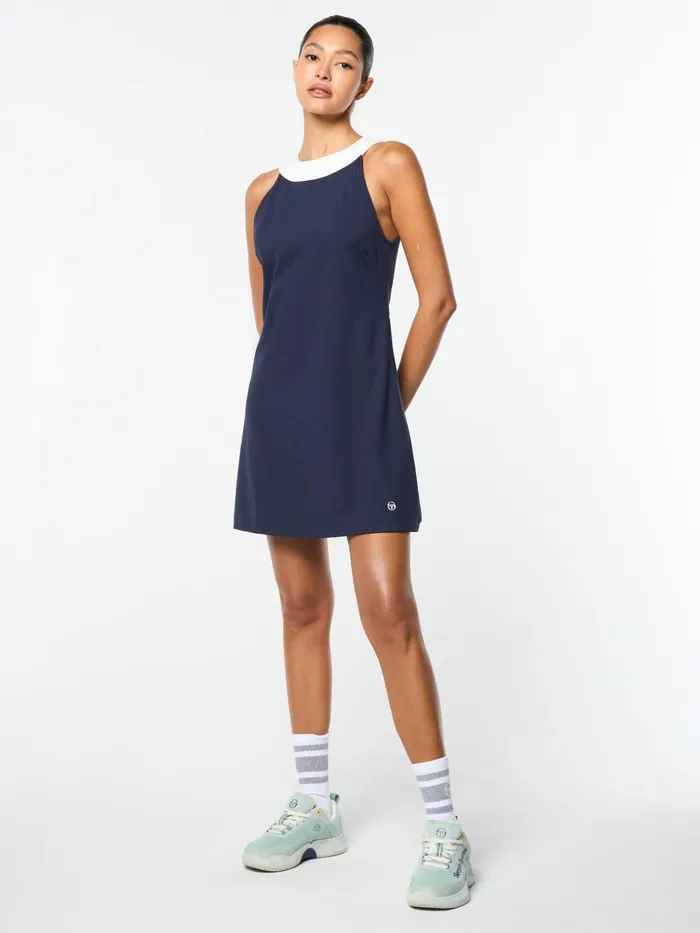 Women Court Styles Sergio Tacchini Tessa Dress Maritime Blue