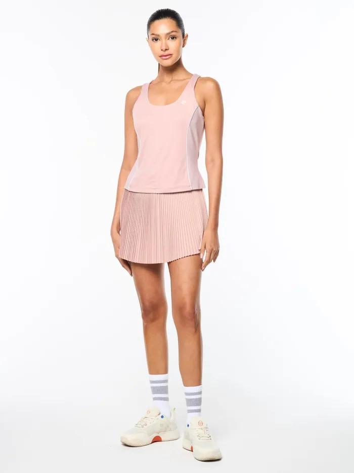 Women Court Styles Sergio Tacchini Tessa Scoop Neck Tank Pale Mauve