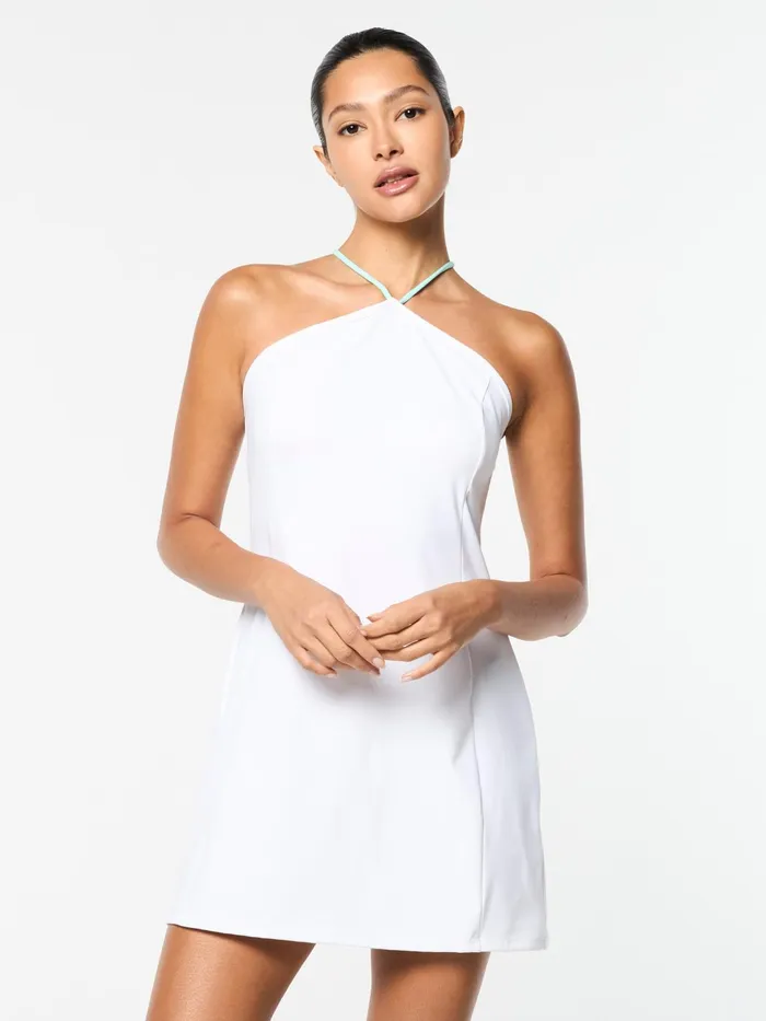Women Court Styles Sergio Tacchini Verona Dress Brilliant White