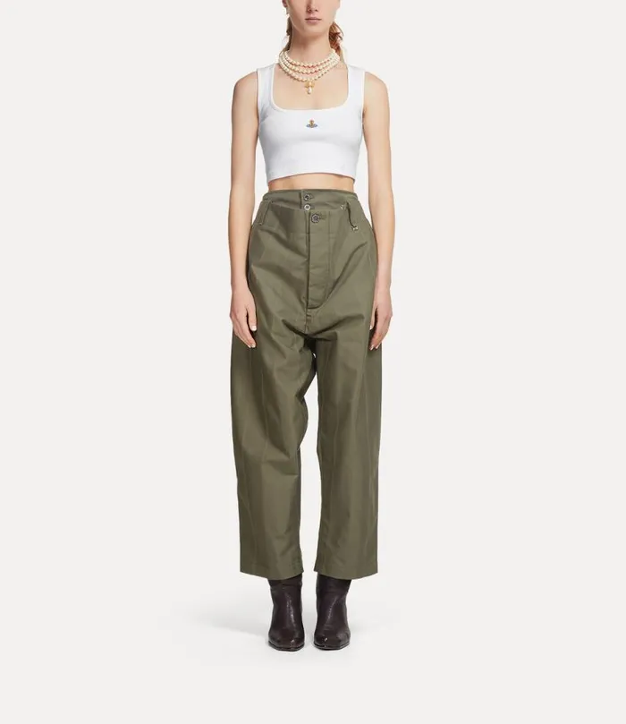 Women Crop Querelle Vest White Vivienne Westwood Tops And Shirts Women Crop Querelle Vest White Vivienne Westwood Tops And Shirts