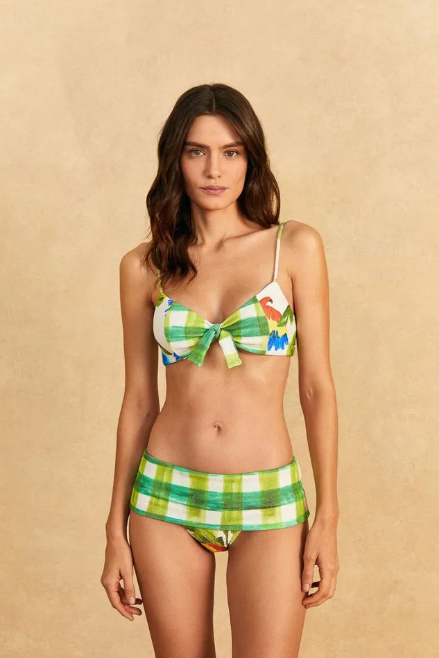 Women Crop Tops Farm Rio Tropical Fresh Bikini Top