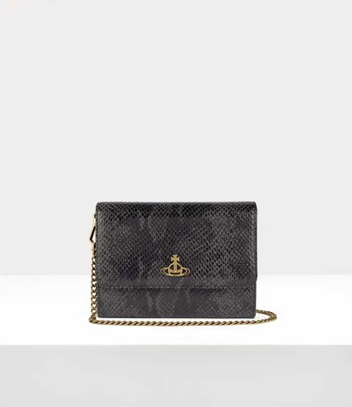 Women Crossbody Wallet Black Vivienne Westwood Wallets And Purses
