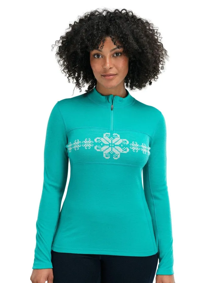 Women Dale Of Norway Baselayer Falkeberg Half Zip Baselayer