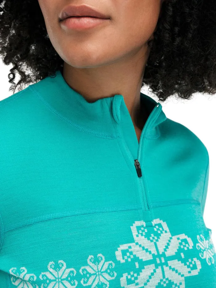 Women Dale Of Norway Baselayer Falkeberg Half Zip Baselayer