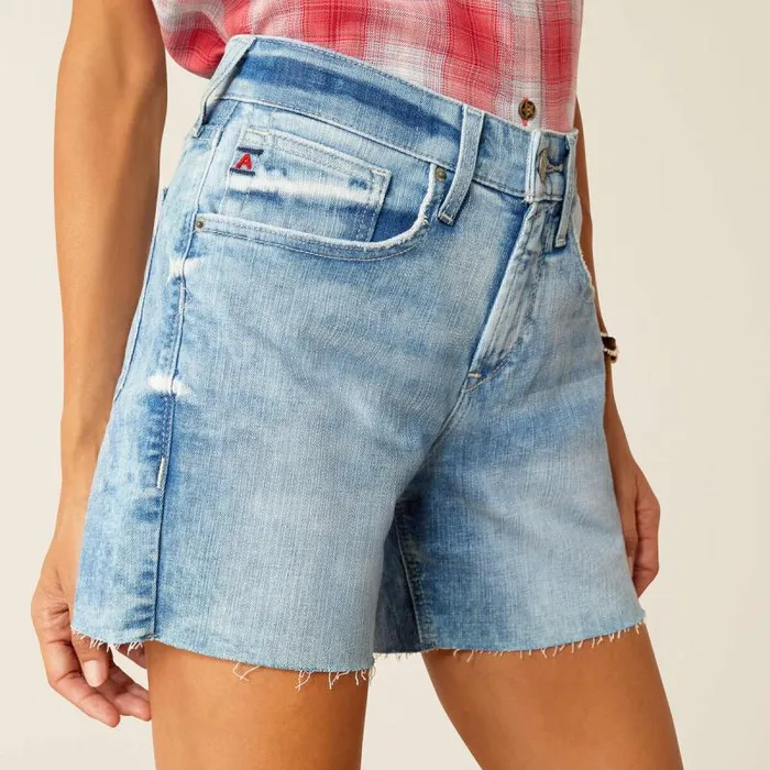 Women Denim Ariat Mid Rise Nia 5034 Short Idaho Women Denim Ariat Mid Rise Nia 5034 Short Idaho
