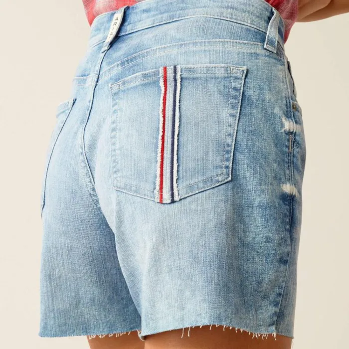 Women Denim Ariat Mid Rise Nia 5034 Short Idaho Women Denim Ariat Mid Rise Nia 5034 Short Idaho