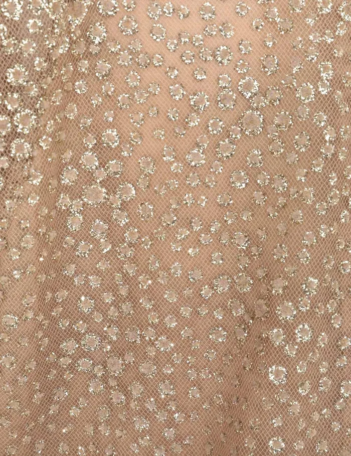 Women Dresses Zimmermann Pavilion Glitter Gown Champagne